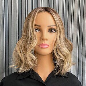 BelleTress Wig Named "Cubana", Color: "Brown Sugar Sweet Cream", Mono Part, NWT